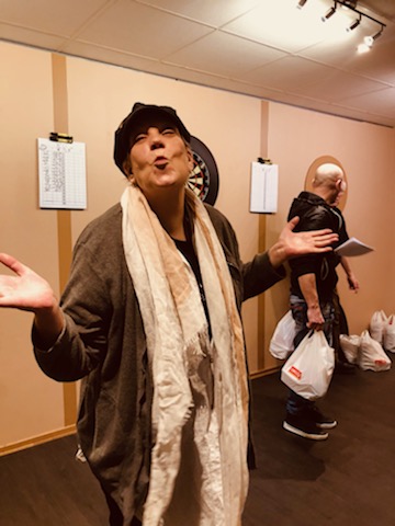 Helen Borg älskar alla på 3vi när hon ska få sitt pris